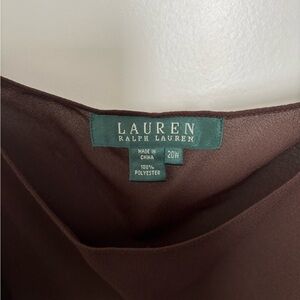 Lauren Ralph Lauren Chocolate Top
